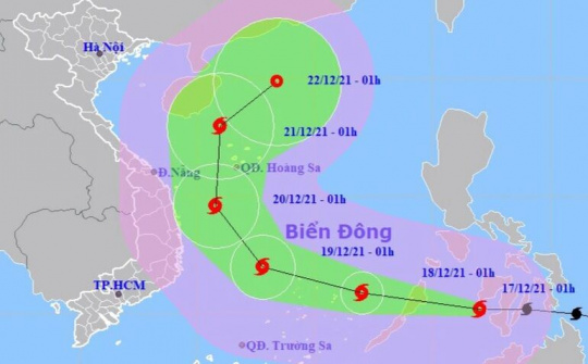 Ứng khó khẩn cấp với siêu bão sắp vào Biển Đông