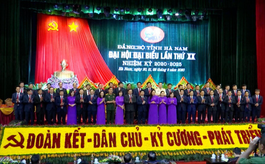 Hà Nam: Những kết quả bước đầu quan trọng trong thực hiện Nghị quyết Đại hội Đảng bộ Tỉnh lần thứ XX