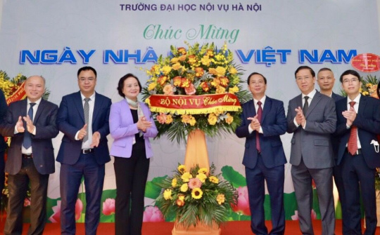 Trường Đại học Nội vụ Hà Nội: 50 năm trưởng thành, phát triển và bứt phá tự hào