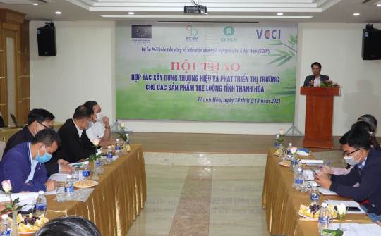 Hợp tác xây dựng và phát triển thị trường cho sản phẩm tre, luồng tỉnh Thanh Hóa