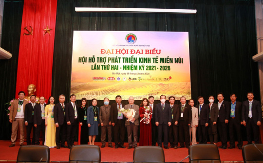 Đại hội đại biểu lần thứ hai, nhiệm kỳ 2021-2026 Hội Hỗ trợ phát triển kinh tế miền núi Việt Nam