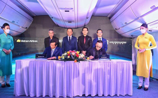 Vietnam Airlines bắt tay SpaceSpeakers Group trong chiến lược quảng bá văn hóa và hình ảnh thương hiệu