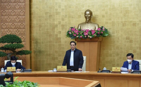 Thủ tướng chủ trì phiên họp Chính phủ thường kỳ tháng 11/2021