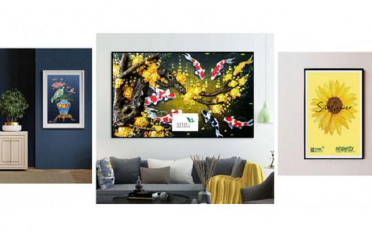 Miếng dán, bức tranh Airpurity tăng cường phòng dịch, diệt khuẩn đến 99%