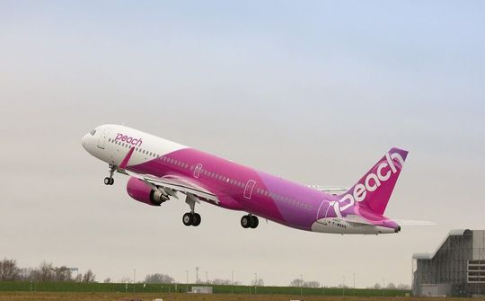 Airbus bàn giao cho Peach máy bay A321LR đầu tiên tại Nhật Bản
