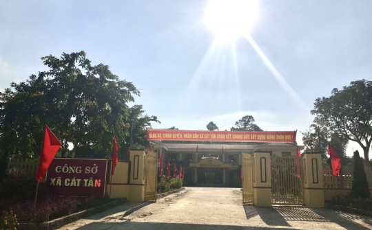 Cát Tân: Vượt khó hoàn thành mục tiêu xây dựng Nông thôn mới