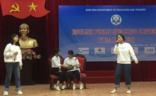 Nam Định: Hiệu ứng tích cực từ Đề án thí điểm giảng dạy tiếng Anh với giáo viên nước ngoài