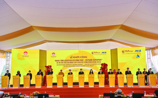 Khởi công "siêu cảng" đầu tiên của mạng lưới logistics thông minh ASEAN