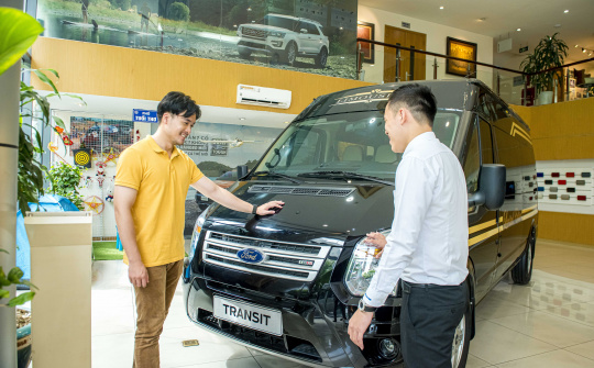 Sở hữu xe Ford Transit Luxury dễ dàng hơn với ưu đãi đến từ Ford & TPBank