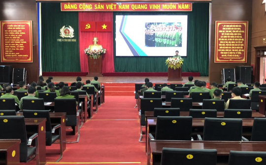 Đắk Nông tập huấn công tác tuyên truyền, thi đua khen thưởng cho cán bộ, chiến sĩ Công an tỉnh