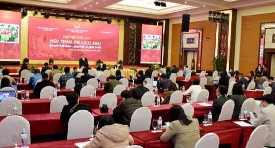 Nghệ An: Họp báo về Hội thảo Du lịch Việt Nam 2021