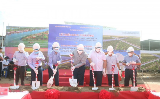 1.725 tỷ đồng xây dựng tuyến tránh thành phố Cà Mau