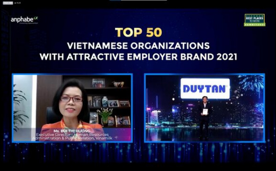 Vinamilk góp mặt trong khảo sát nơi làm việc tốt nhất Việt Nam với vai trò mới