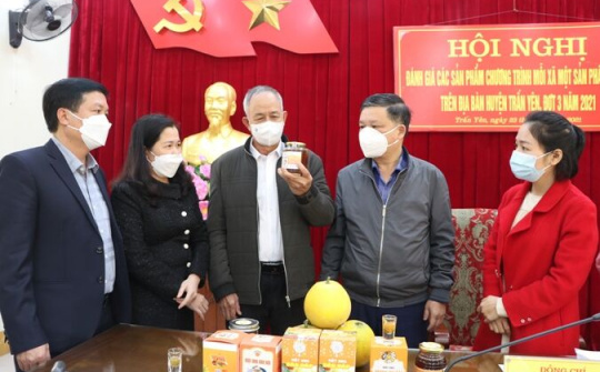 Trấn Yên, Yên Bái: Đánh giá các sản phẩm OCOP đợt 3 năm 2021
