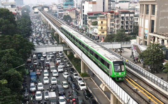 Hà Nội có thêm 3 tuyến đường sắt đô thị trong 5 năm tới
