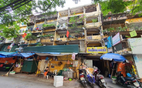 Đến năm 2045 cơ bản hoàn thành cải tạo, xây dựng lại chung cư cũ