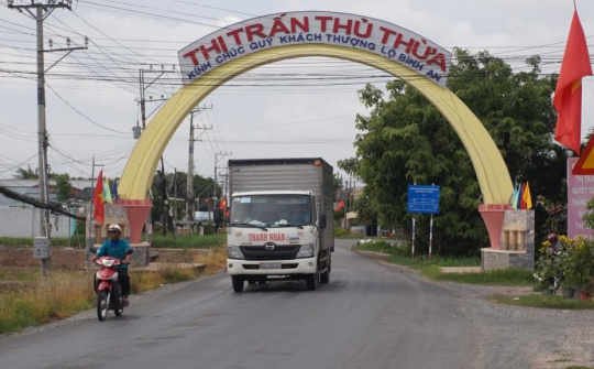 Phòng Kinh tế và Hạ tầng Huyện Thủ Thừa: Những bước tiến đáng kể về lượng và chất