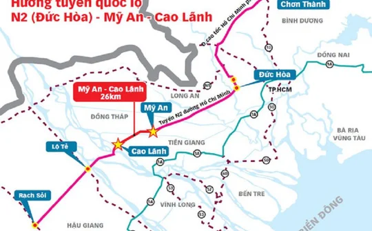 Thủ tướng phê duyệt đầu tư dự án cao tốc hơn 4.700 tỷ tại Đồng Tháp bằng vốn vay Hàn Quốc