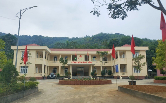 Mỹ Tân hoàn thành các tiêu chí xây dựng nông thôn mới