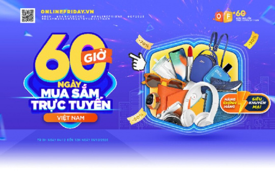 Chính thức diễn ra "60 giờ mua sắm trực tuyến Việt Nam" năm 2021