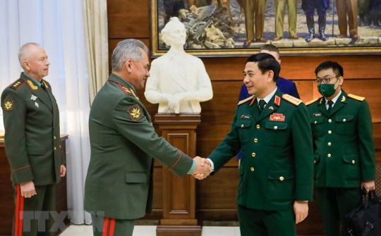 Việt Nam - Liên bang Nga: Thúc đẩy hơn nữa hợp tác quốc phòng, kỹ thuật quân sự