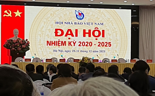 Đại hội Hội Nhà báo Việt Nam lần thứ XI diễn ra với hơn 550 đại biểu