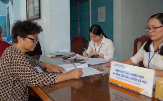 Tăng lương hưu, trợ cấp bảo hiểm xã hội và trợ cấp hằng tháng