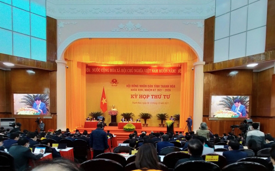 Thanh Hoá: Khai mạc trọng thể Kỳ họp thứ tư, HĐND tỉnh  khóa XVIII