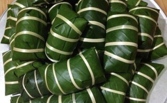 Bánh chưng gù: Nét đẹp văn hóa của người Tày Yên Bái