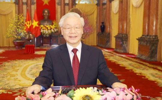 Tổng Bí thư, Chủ tịch nước Nguyễn Phú Trọng chúc Tết Tân Sửu 2021