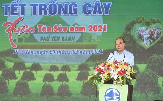 Thủ tướng truyền thông điệp về chương trình 1 tỷ cây xanh