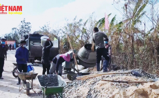 Kon Tum ra quân đầu năm Xây dựng nông thôn mới