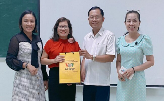 CEO Nguyễn Thu Len tham gia Hội đồng kiến giảng Trường CĐ Phát thanh - Truyền hình II