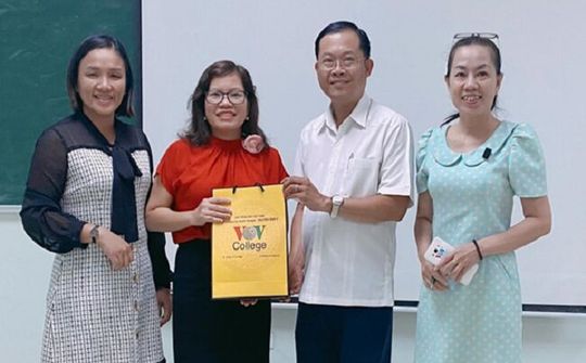 CEO Nguyễn Thu Len tham gia Hội đồng kiến giảng Trường CĐ Phát thanh - Truyền hình II