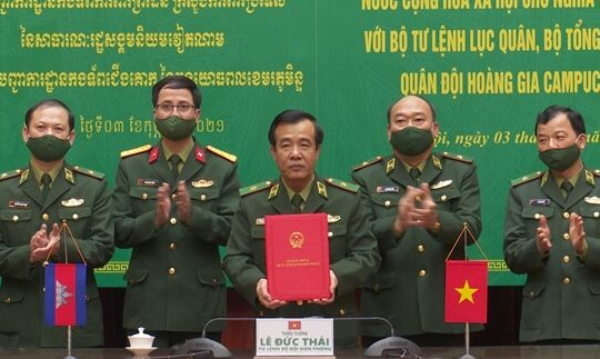 Hợp tác xây dựng biên giới đất liền Việt Nam – Campuchia