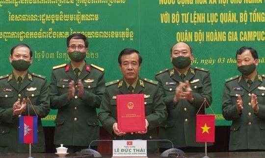 Hợp tác xây dựng biên giới đất liền Việt Nam – Campuchia