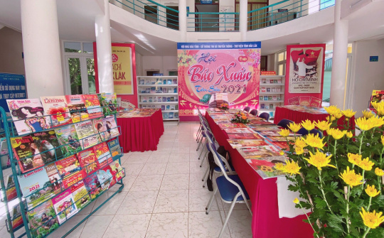 Hội nhà báo tỉnh Đắk Lắk khai mạc Hội báo Xuân Tân sửu 2021