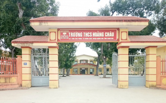 Trường THCS Hoằng Châu: Chú trọng nâng cao chất lượng giáo dục toàn diện