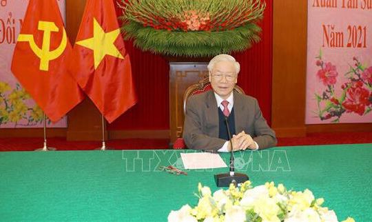 Tổng Bí thư, Chủ tịch nước điện đàm với Tổng Bí thư, Chủ tịch Trung Quốc