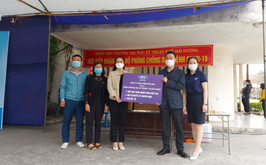 Ford Việt Nam đồng hành cùng Hải Dương chống dịch