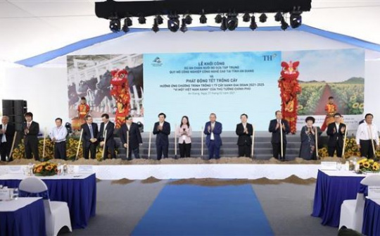 Tập đoàn TH khởi công Dự án chăn nuôi bò sữa lớn nhất Đồng bằng sông Cửu Long