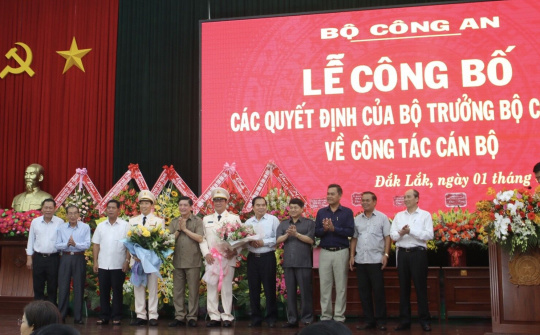 Đắk Lắk: Bí thư Bùi Văn Cường đặt niềm tin vào tân Giám đốc Công an tỉnh