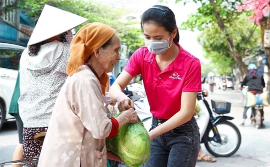 Nam Định: Giải cứu hàng chục tấn nông sản, tặng miễn phí cho người dân