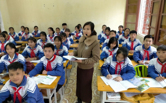 Trường THCS Phú Sơn: Phát triển cùng năm tháng