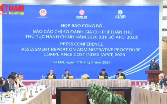Chỉ số đánh giá chi phí tuân thủ thủ tục hành chính năm 2020 (APCI 2020)