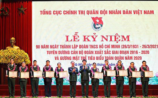 Tuyên dương gương mặt trẻ tiêu biểu toàn quân năm 2020
