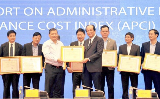 Báo cáo APCI 2020: Ngành Thuế có chi phí thủ tục hành chính thấp nhất