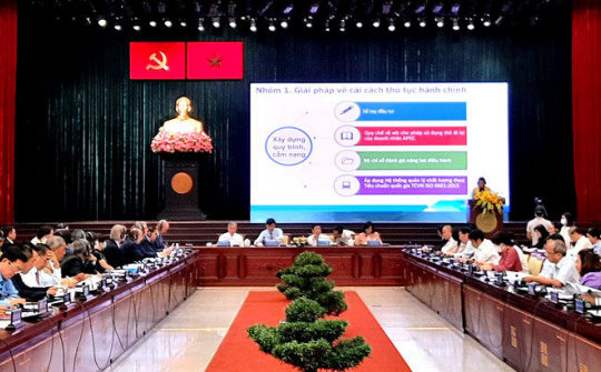 TP Hồ Chí Minh đẩy mạnh cải thiện môi trường đầu tư