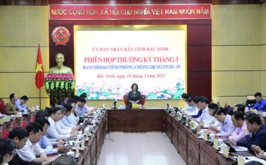 Bắc Ninh: Khoảng 300.000 người ưu tiên được tiêm vắc xin ngừa Covid-19 miễn phí