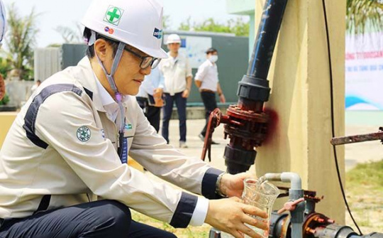 Quảng Ngãi: Đưa hai nhà máy lọc nước biển trên đảo Lý Sơn hoạt động trở lại